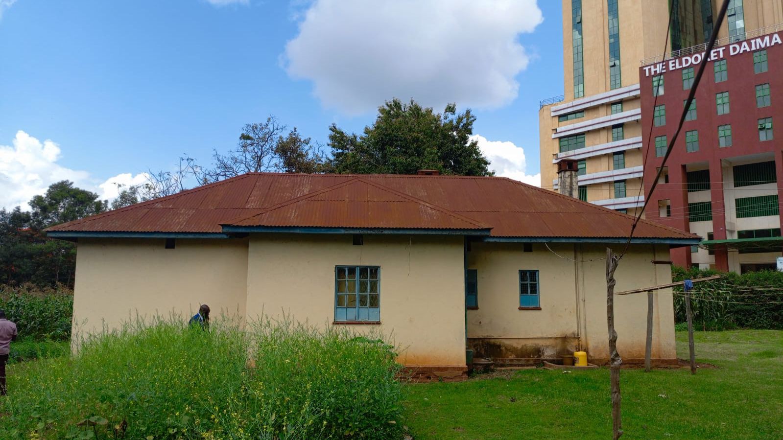 File image of a house seated in the contested land