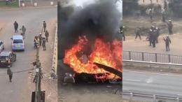 File image of scenes across the country on Saba Saba Day