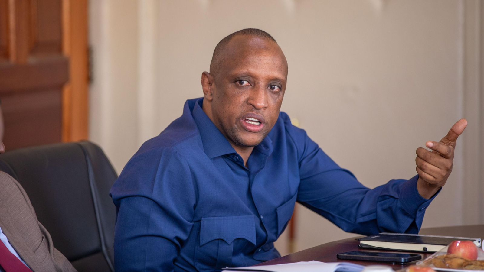 File image of Isiolo Governor Abdi Ibrahim Hassan Guyo