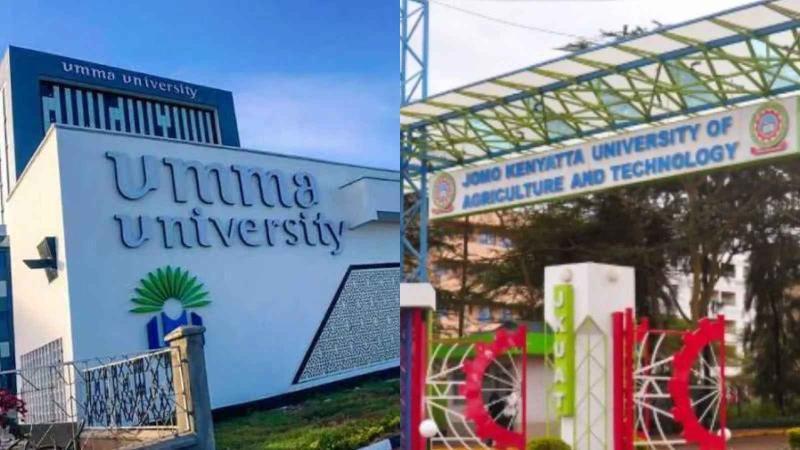 File image of Umma University and JKUAT