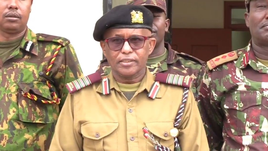 File image of West Pokot County Commissioner Khalif Abdulahi