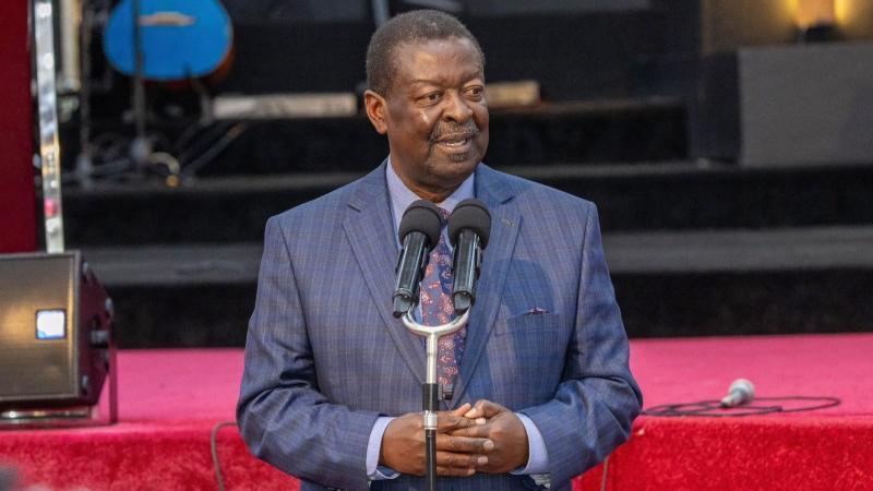 File image of Prime Cabinet Secretary Musalia Mudavadi