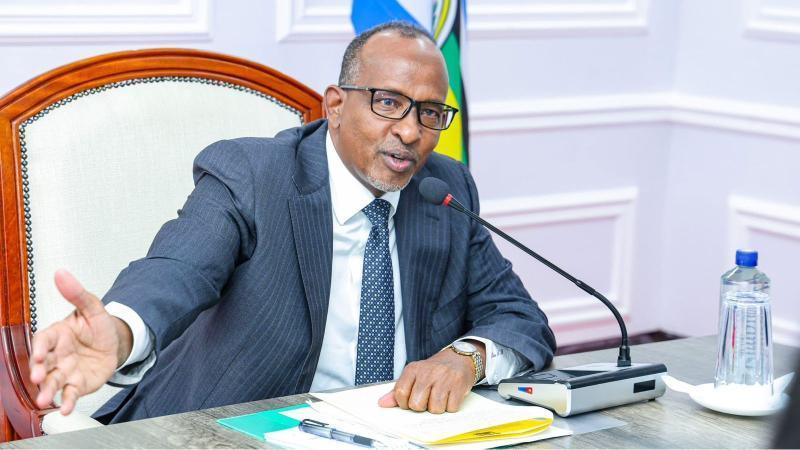 File image of Health Cabinet Secretary Aden Duale