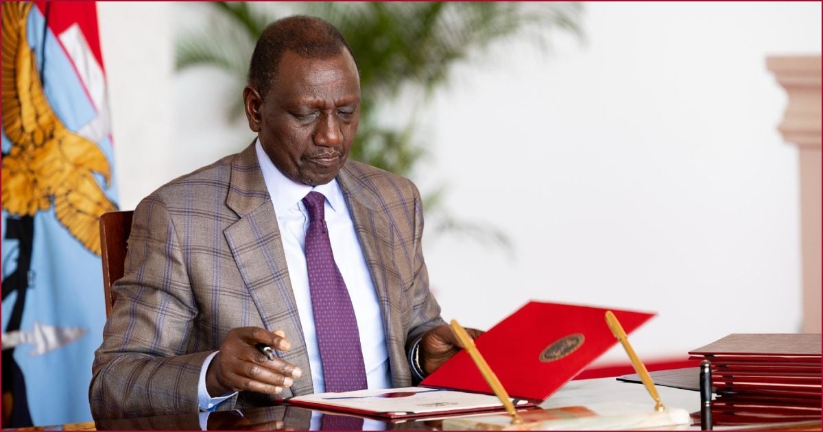 File image of President William Ruto
