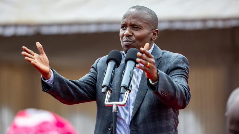 File image of Deputy President Kithure Kindiki