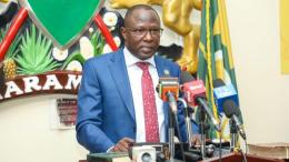 File image of IEBC Chair Erastus Edung Ethekon
