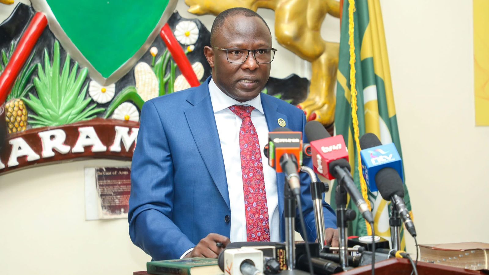 File image of IEBC Chair Erastus Edung Ethekon