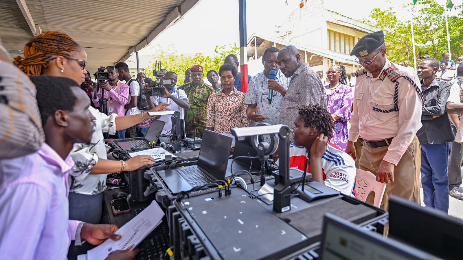 File image of Interior Cabinet Secretary Kipchumba Murkomen in Turkana County