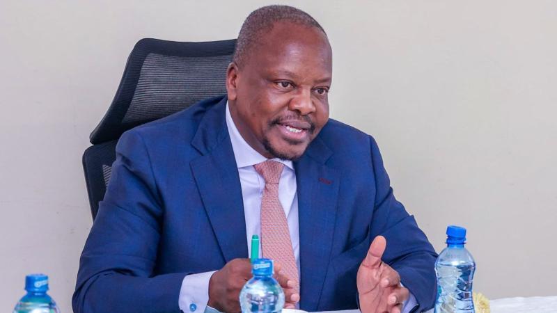 File image of Agriculture Cabinet Secretary Mutahi Kagwe