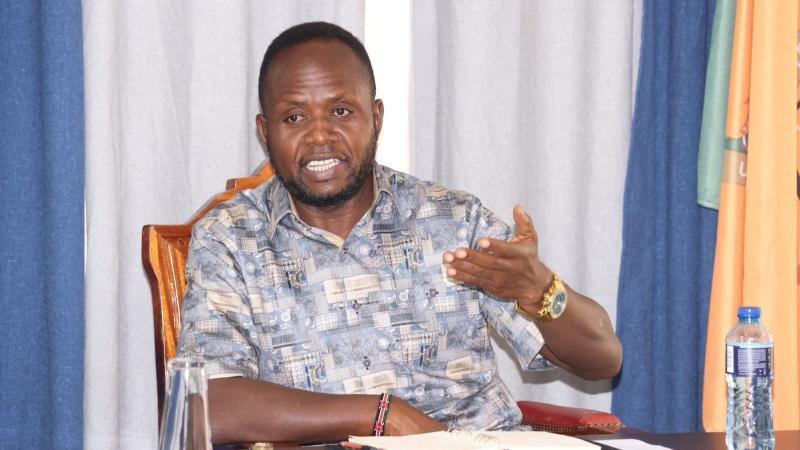 File image of Trans Nzoia Governor George Natembeya