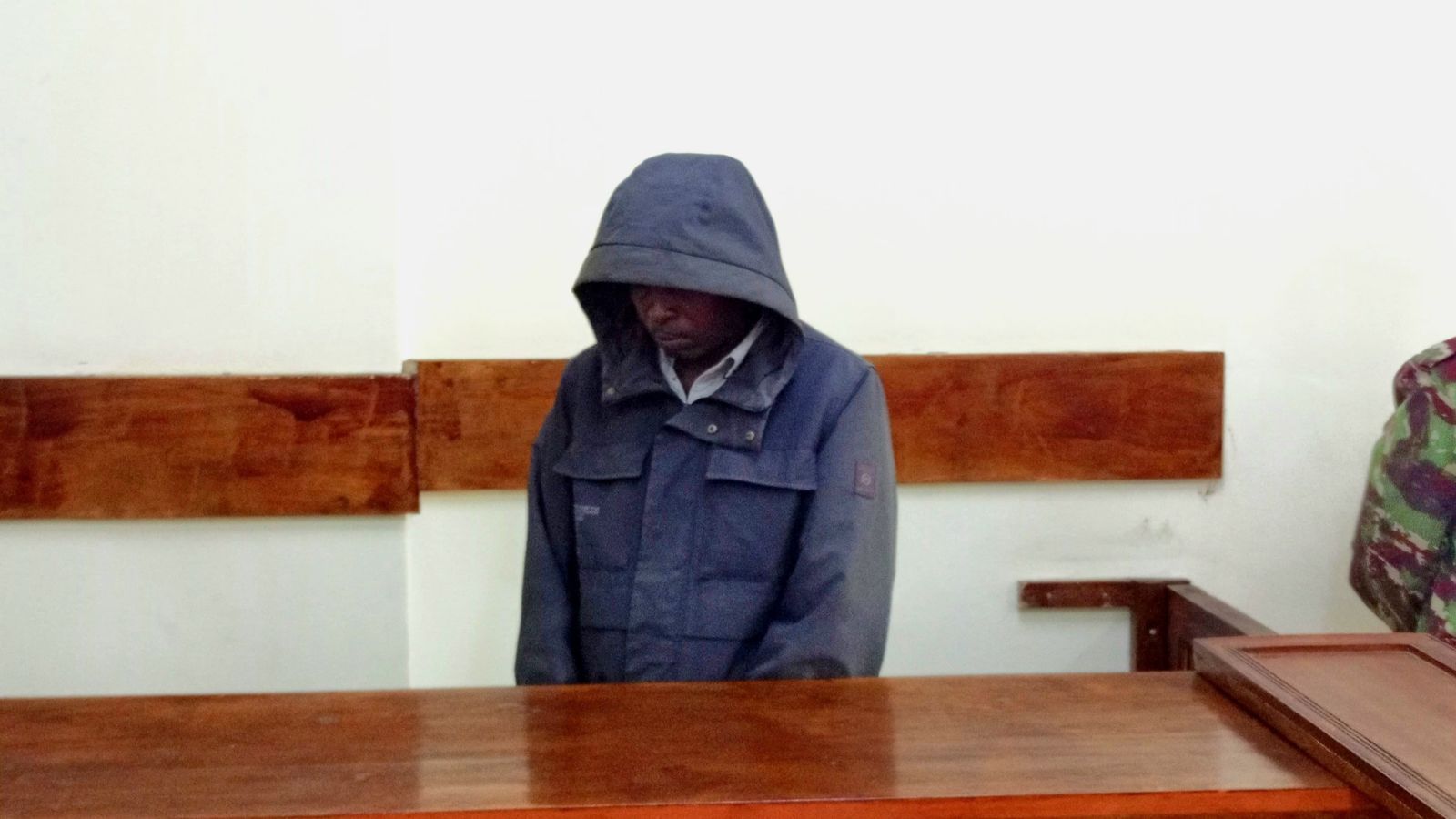 File image of Constable Jackson Kipkoech Konga