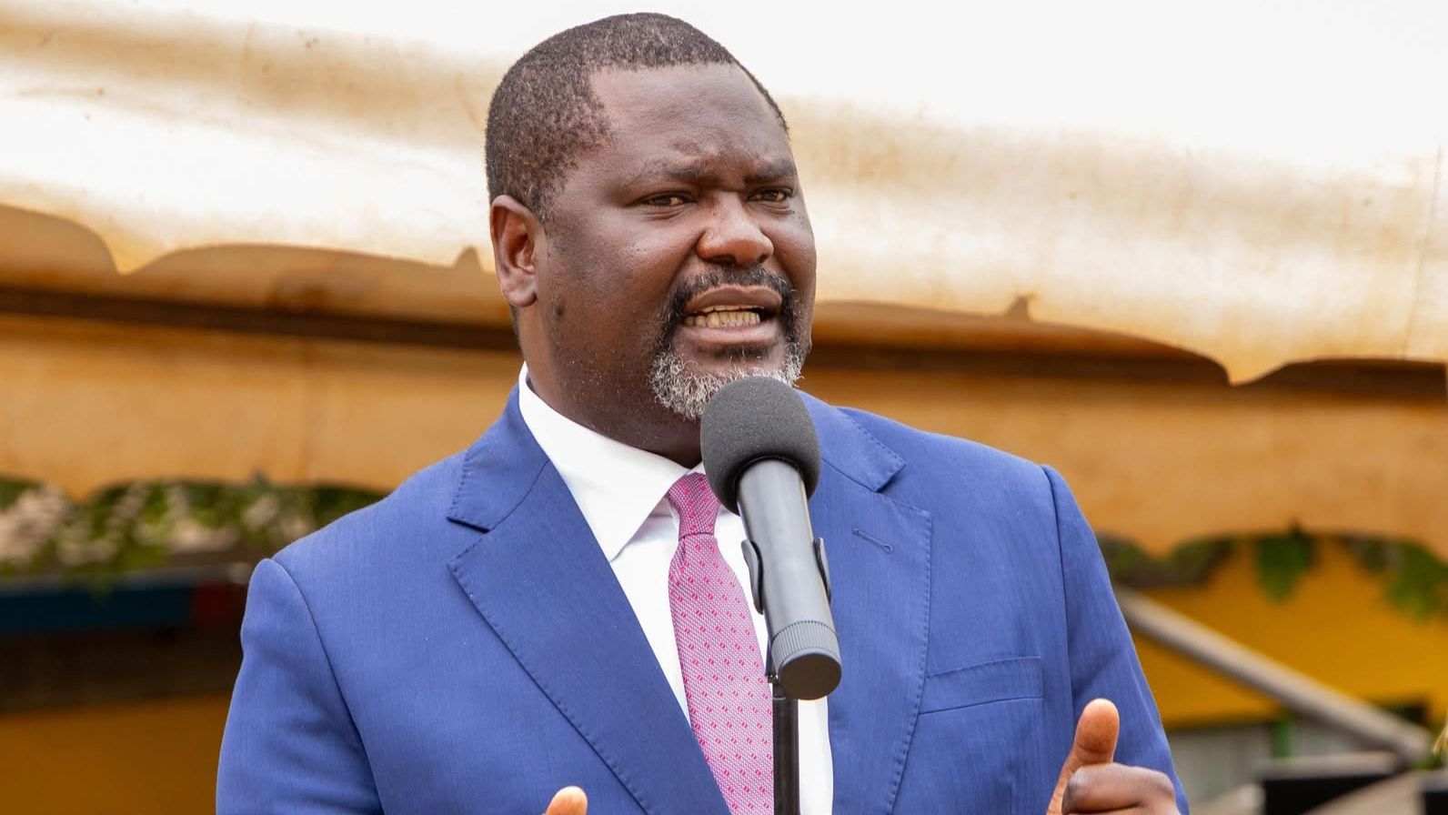 File image of Public Service Cabinet Secretary Geoffrey Ruku