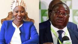 File image of Roselyn Akombe and Chris Msando