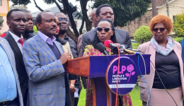 Eugene Wamalwa, alongside Martha Karua and Kalonzo Musyoka