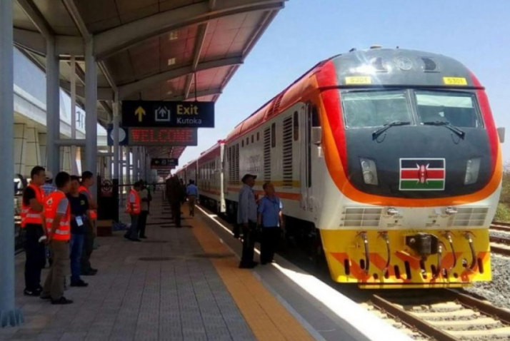 Madaraka Express Passenger Service train