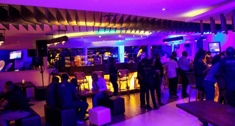 A night club in Nairobi.