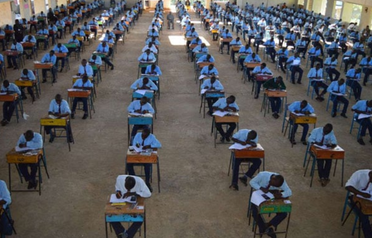 Students in a class