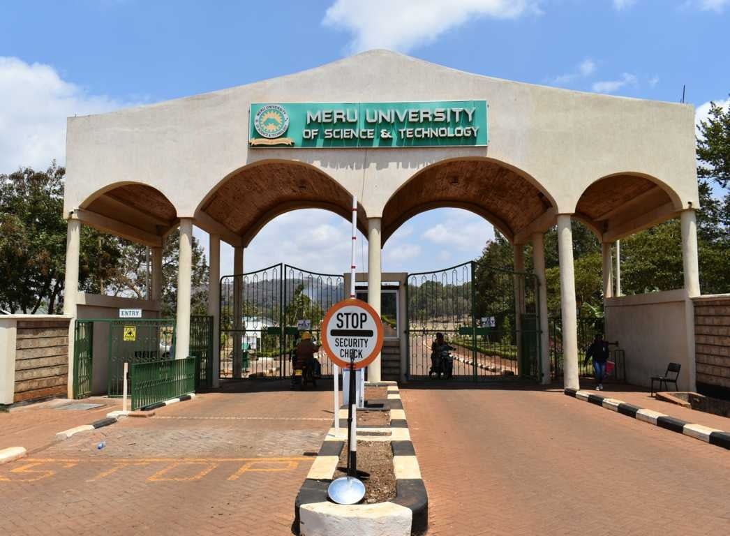 File image of Meru University gate.