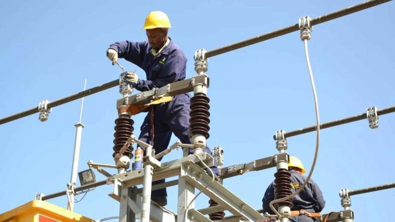 File image of Kenya Power technicians
