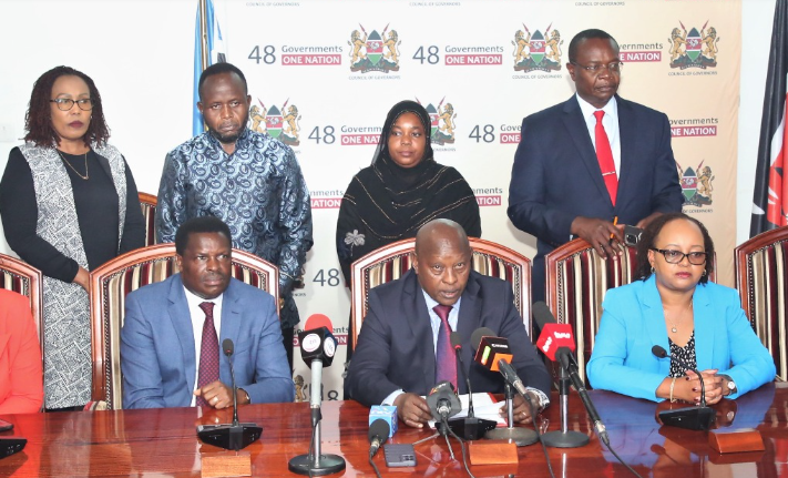 A few members of the Council of Governors (CoG).
