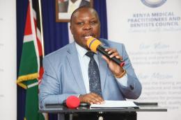 File image of KMPDC CEO David Kariuki.