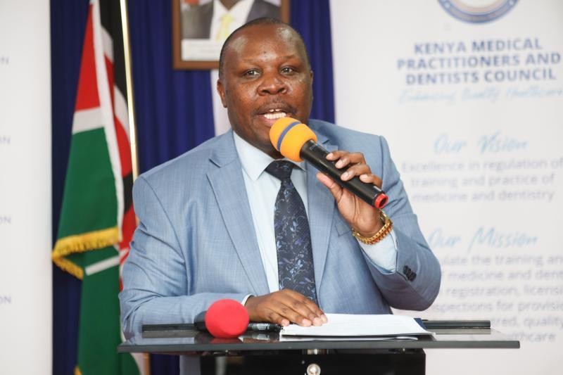 File image of KMPDC CEO David Kariuki.