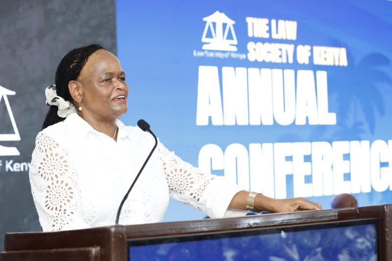 File image of Chief Justice Martha Koome.