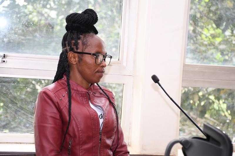 File image of Teresia Chepkemoi Chepkwony.
