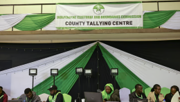 An IEBC tallying centre
