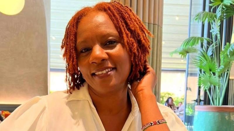 Media personality Joyce Gituro