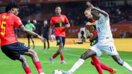 File image of Harambee Stars in action against Angola