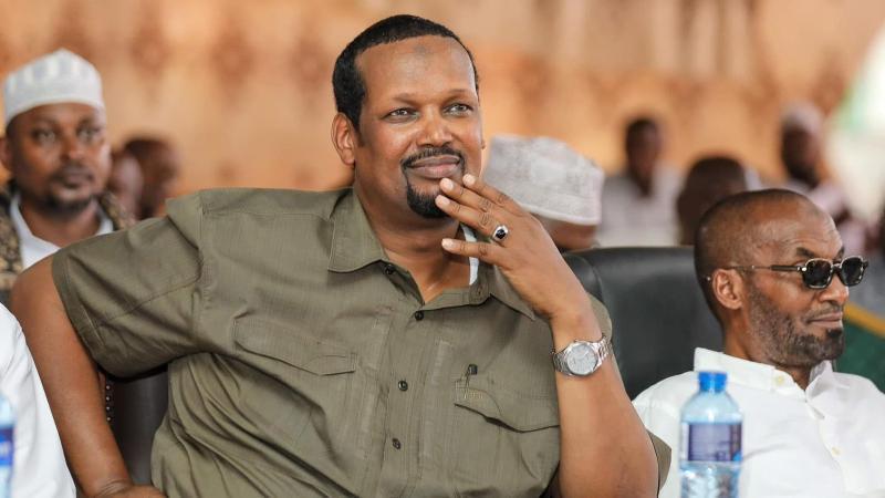 File image of Mandera Senator Ali Roba