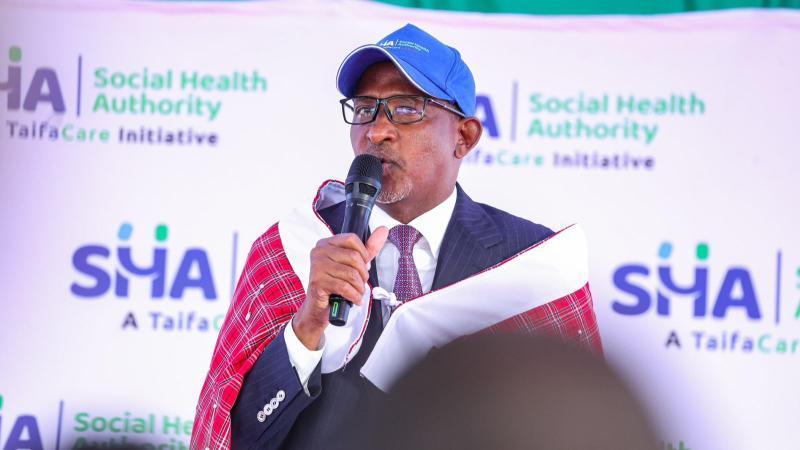 File image of Health Cabinet Secretary Aden Duale