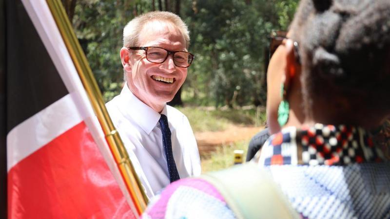 File image of British High Commissioner to Kenya Neil Wigan