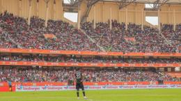 File image of the Kenya vs Morocco game at Kasarani Stadium