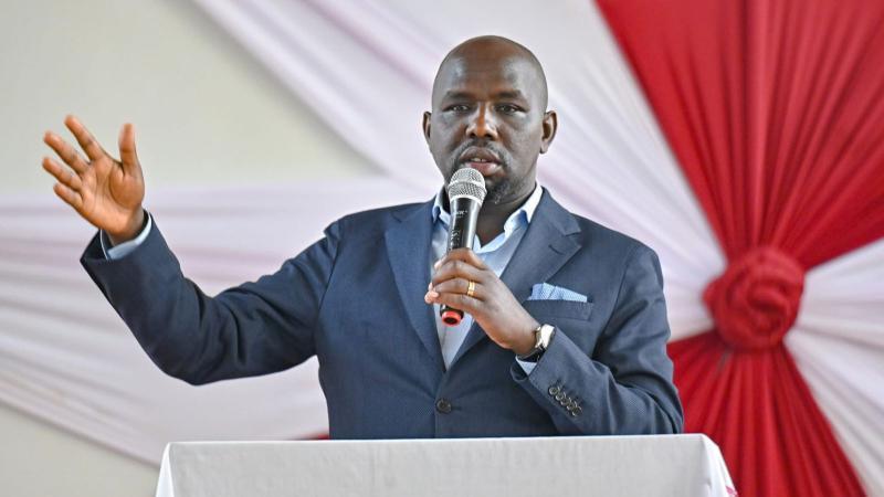File image of Interior Cabinet Secretary Kipchumba Murkomen