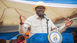 File image of ODM leader Raila Odinga