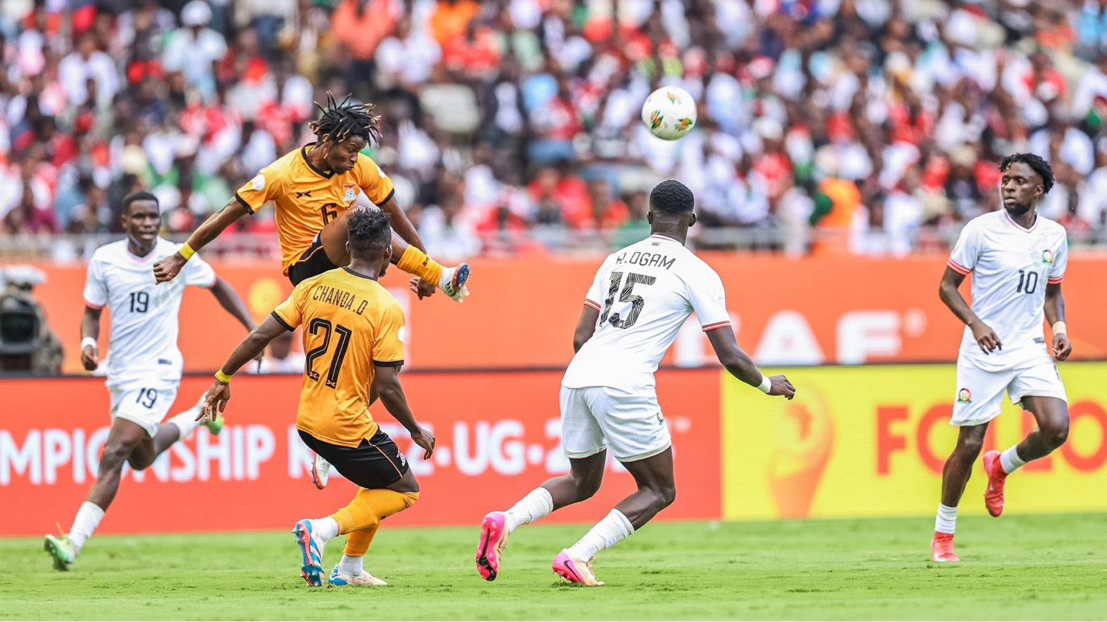 File image of Ryan Ogam in action against Zambia