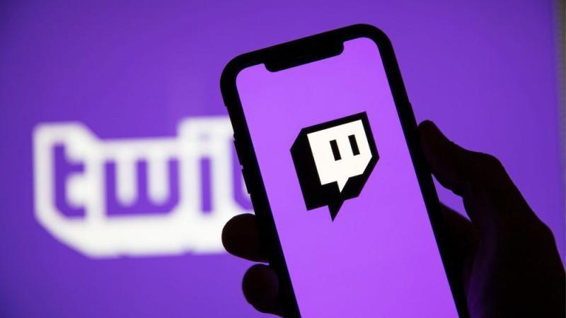 File image of a Twitch logo