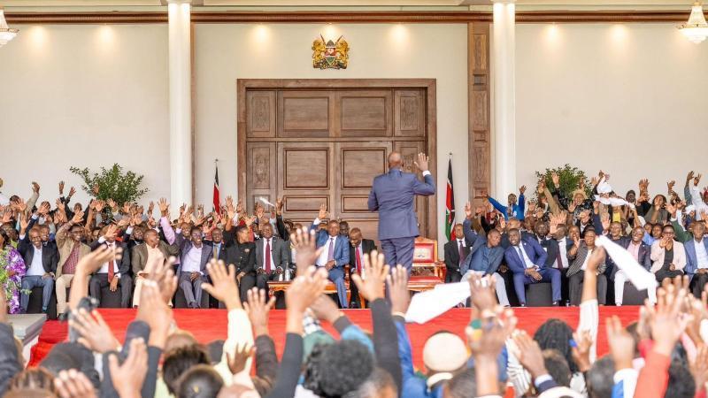 File image of President William Ruto at State House