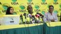 File image of UDA party National Election Board addressing a presser