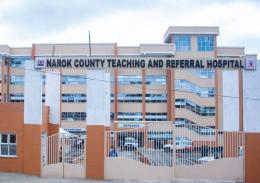 File image of the Narok County Teaching and Referral Hospital.