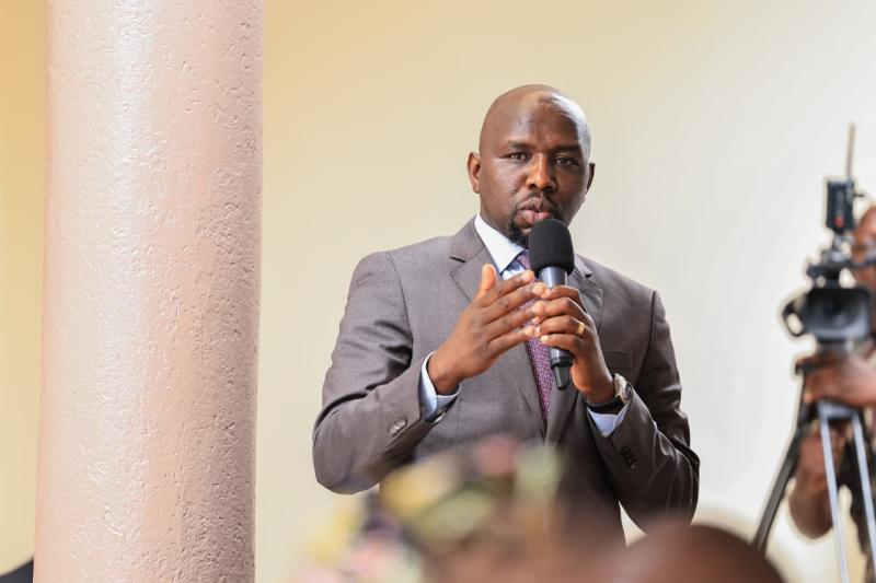 File image of Interior CS Kipchumba Murkomen.