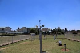 File image of a weather station.