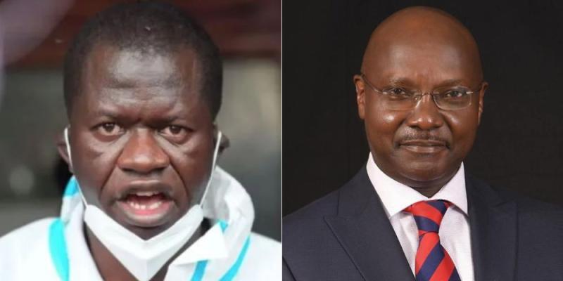 A collage of Government pathologist Johansen Oduor and slain city lawyer Kyalo Mbobu.