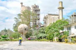 File image of the East Africa Portland Cement (EAPC) factory