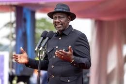 File image of President William Ruto.