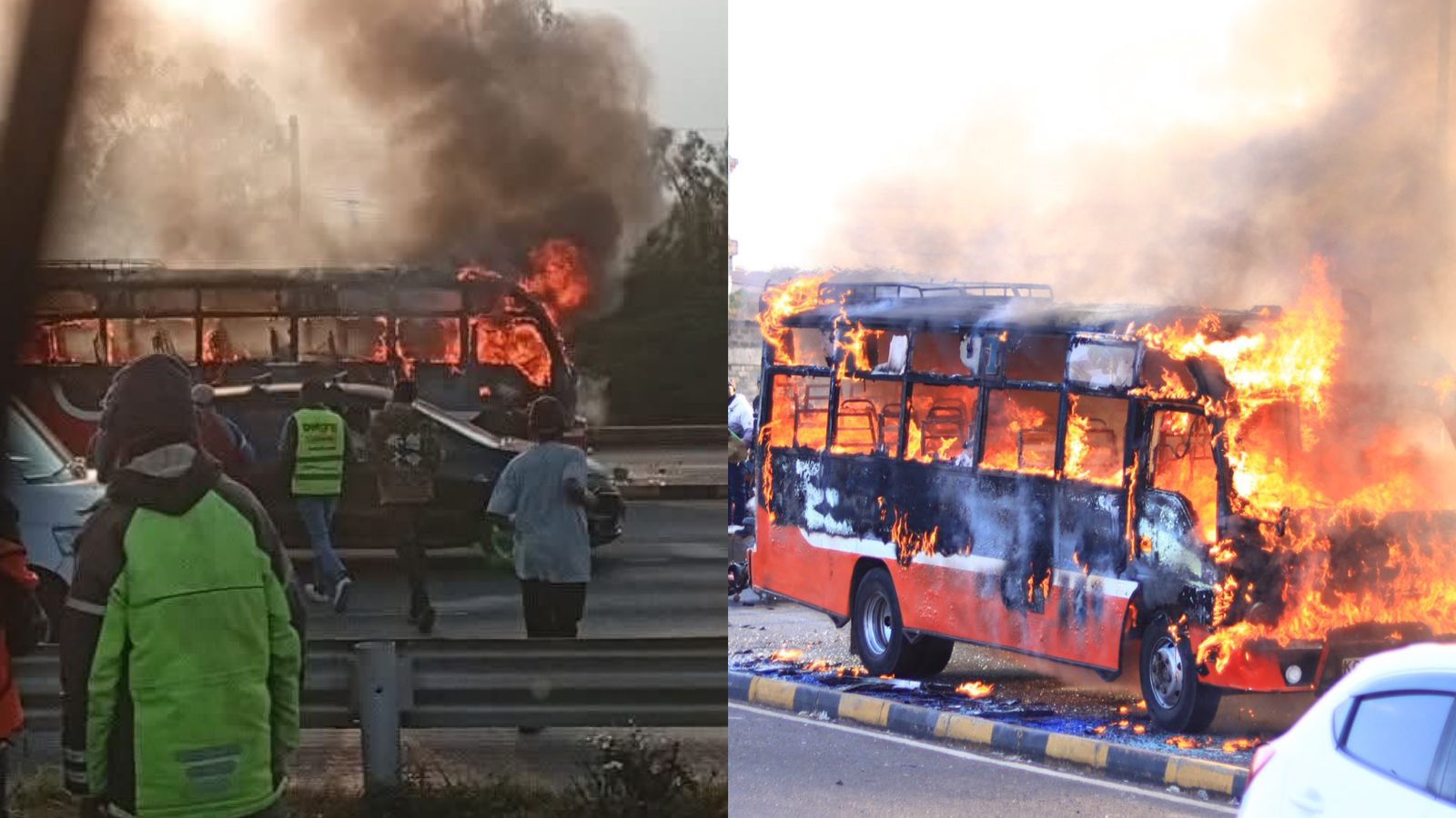 File image of the torched Super Metro bus
