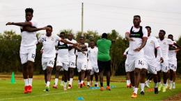 File image of Harambee Stars players in training