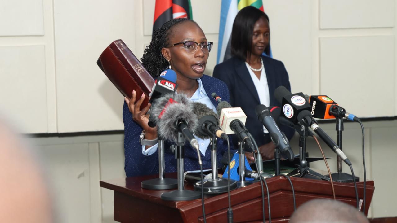 File image of Law Society of Kenya (LSK) President Faith Odhiambo